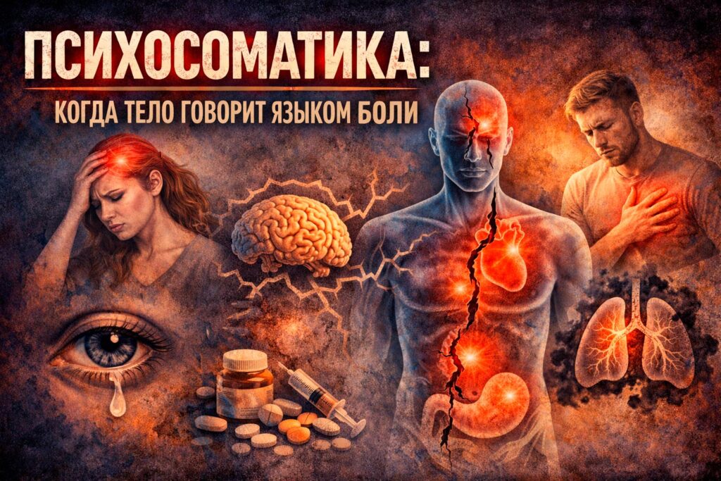Психосоматические болезни в теле